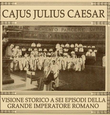 Обложка (Постер) Гай Юлий Цезарь / Cajus Julius Caesar (1914) SATRip