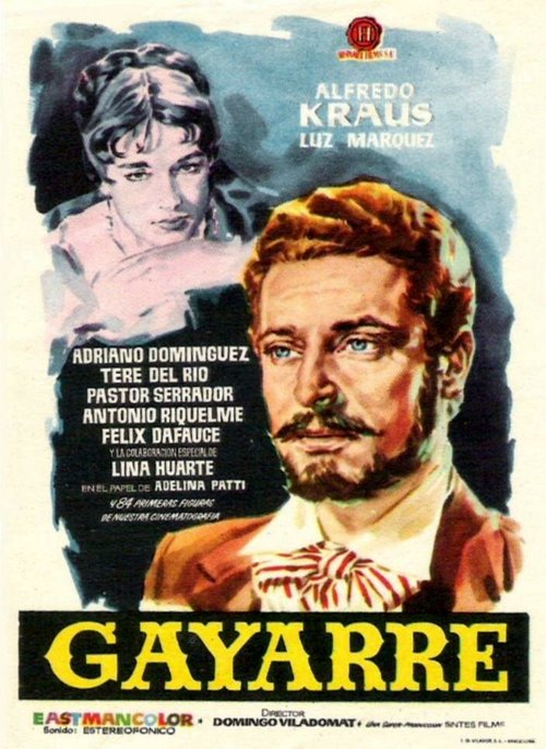 Обложка (Постер) Gayarre (1959) SATRip Обложка (Постер) Gayarre (1959) SATRip