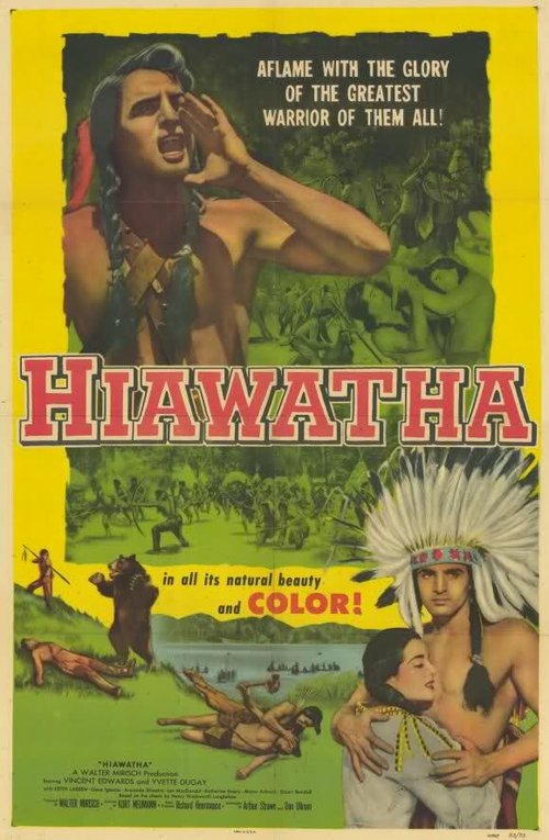 Обложка (Постер) Гайавата / Hiawatha (1952) SATRip Обложка (Постер) Гайавата / Hiawatha (1952) SATRip