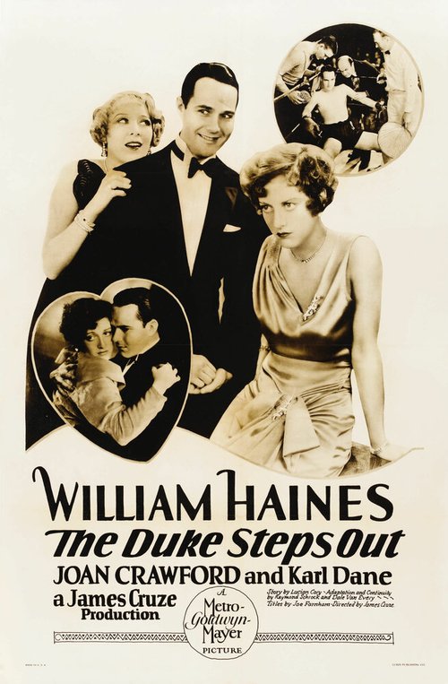 Обложка (Постер) Герцог уходит прочь / The Duke Steps Out (1929) SATRip