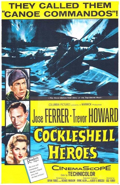 Обложка (Постер) Герои утлого суденышка / The Cockleshell Heroes (1955) SATRip Обложка (Постер) Герои утлого суденышка / The Cockleshell Heroes (1955) SATRip