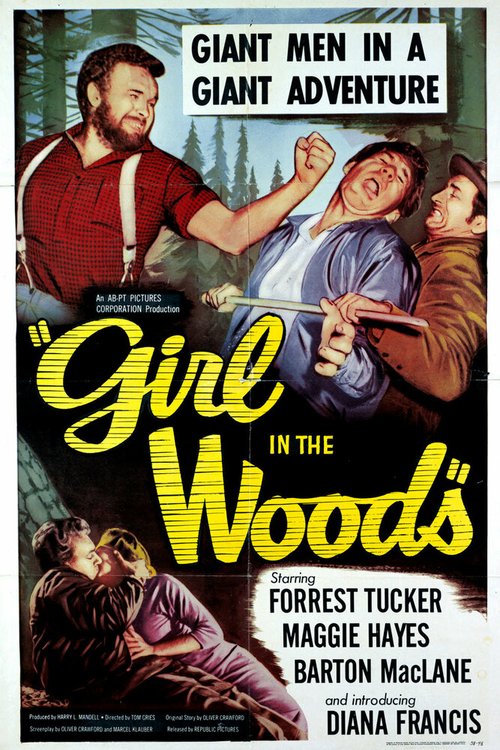 Обложка (Постер) Girl in the Woods (1958) SATRip