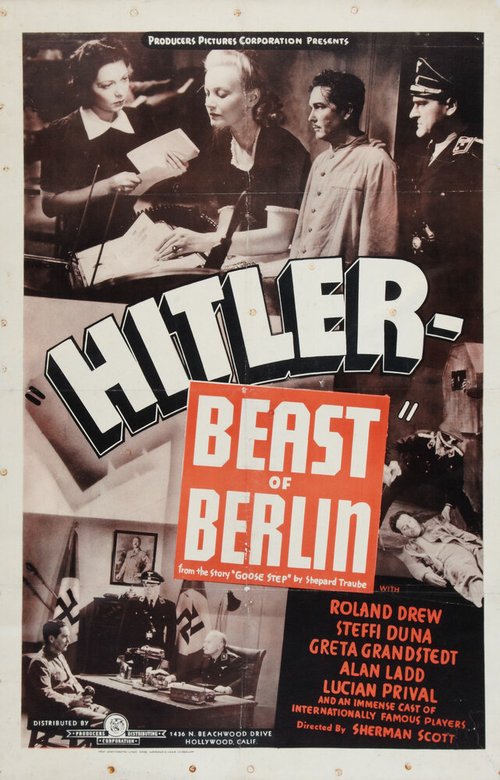 Обложка (Постер) Гитлер: Чудовище Берлина / Hitler - Beast of Berlin (1939) SATRip Обложка (Постер) Гитлер: Чудовище Берлина / Hitler - Beast of Berlin (1939) SATRip