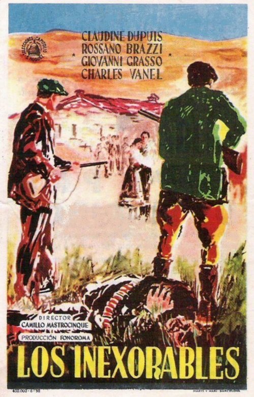 Обложка (Постер) Gli inesorabili (1950) SATRip