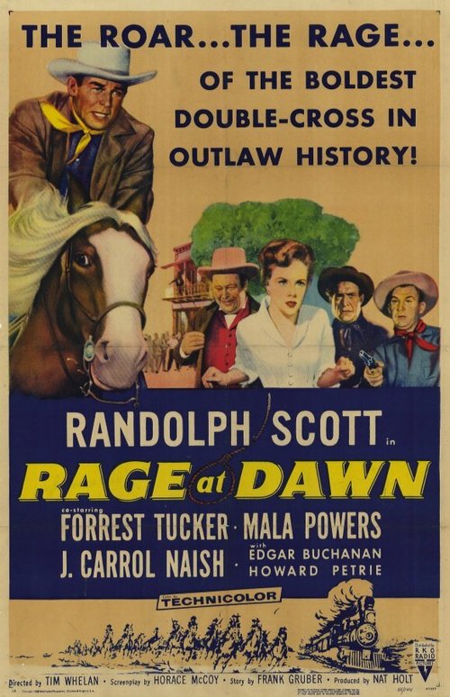 Обложка (Постер) Гнев на рассвете / Rage at Dawn (1955) SATRip Обложка (Постер) Гнев на рассвете / Rage at Dawn (1955) SATRip
