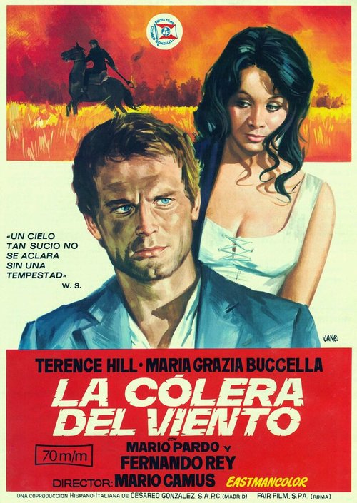 Обложка (Постер) Гнев ветра / La collera del vento (1970) SATRip Обложка (Постер) Гнев ветра / La collera del vento (1970) SATRip