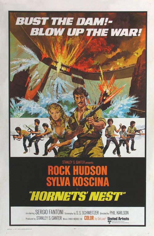 Обложка Гнездо шершней / Hornets' Nest (1970) 