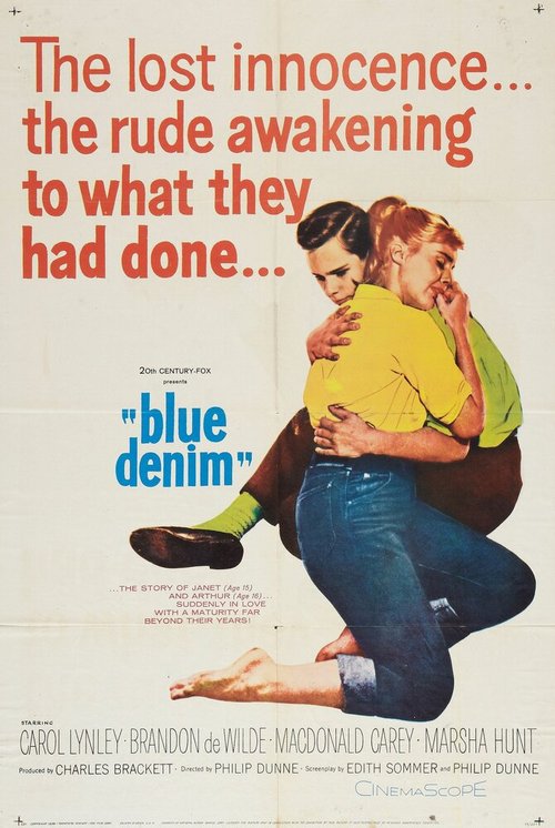 Обложка (Постер) Голубой деним / Blue Denim (1959) SATRip Обложка (Постер) Голубой деним / Blue Denim (1959) SATRip