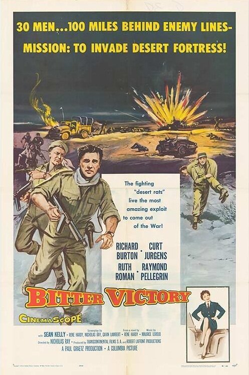 Обложка (Постер) Горькая победа / Bitter Victory (1957) SATRip Обложка (Постер) Горькая победа / Bitter Victory (1957) SATRip
