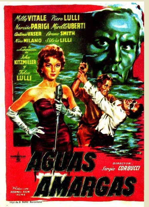 Обложка (Постер) Горькие воды / Acque amare (1954) SATRip