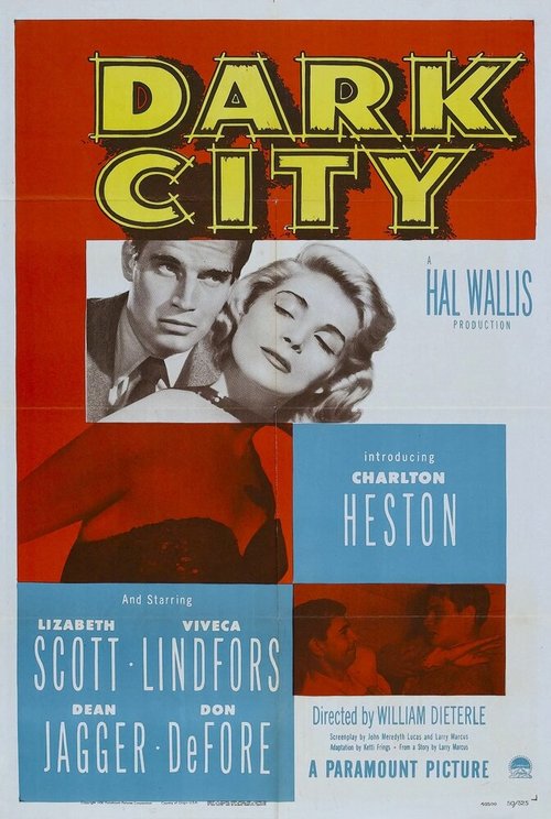 Обложка (Постер) Город тьмы / Dark City (1950) SATRip Обложка (Постер) Город тьмы / Dark City (1950) SATRip
