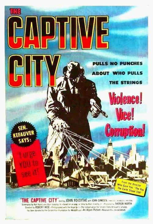 Обложка (Постер) Город в плену / The Captive City (1952) SATRip Обложка (Постер) Город в плену / The Captive City (1952) SATRip