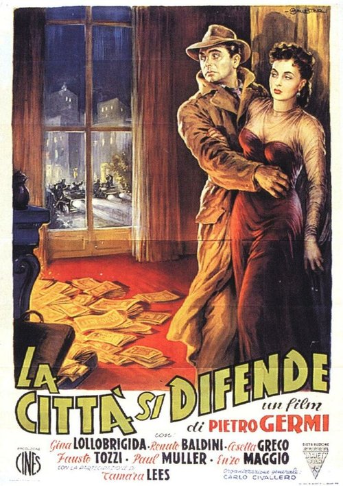 Обложка (Постер) Город защищается / La città si difende (1951) SATRip Обложка (Постер) Город защищается / La città si difende (1951) SATRip