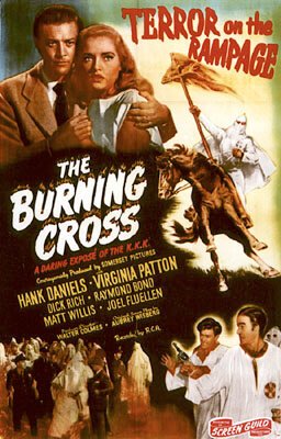 Обложка (Постер) Горящий крест / The Burning Cross (1947) SATRip