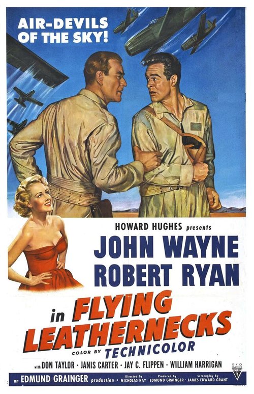 Обложка (Постер) Горящий полет / Flying Leathernecks (1951) SATRip Обложка (Постер) Горящий полет / Flying Leathernecks (1951) SATRip
