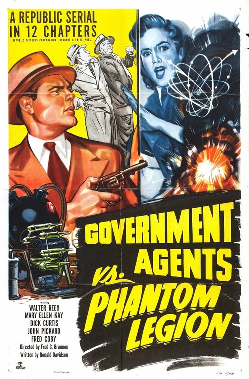 Обложка (Постер) Government Agents vs Phantom Legion (1951) SATRip