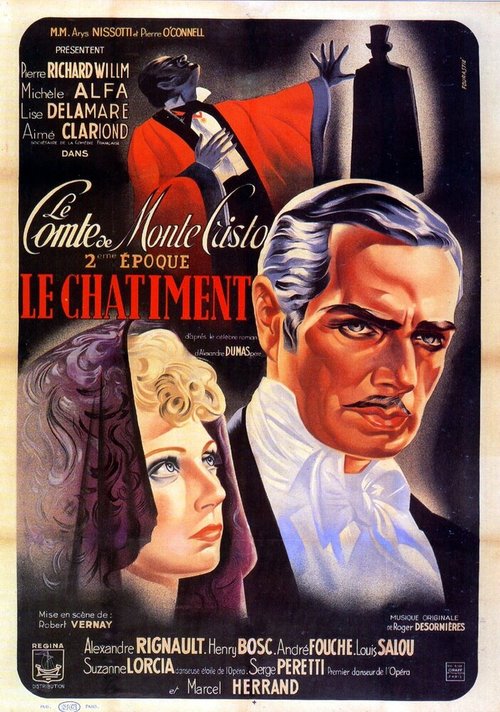 Обложка (Постер) Граф Монте-Кристо: Возмездие / Le comte de Monte Cristo, 2ème époque: Le châtiment (1942) SATRip Обложка (Постер) Граф Монте-Кристо: Возмездие / Le comte de Monte Cristo, 2ème époque: Le châtiment (1942) SATRip
