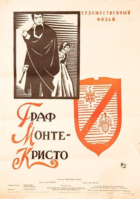 Обложка (Постер) Граф Монте-Кристо / Le comte de Monte-Cristo (1953) SATRip Обложка (Постер) Граф Монте-Кристо / Le comte de Monte-Cristo (1953) SATRip
