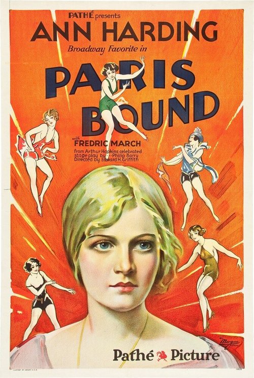 Обложка (Постер) Граница Парижа / Paris Bound (1929) SATRip