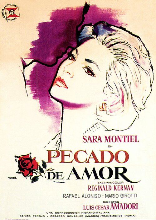 Обложка (Постер) Грех любви / Pecado de amor (1961) SATRip
