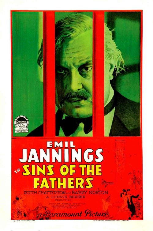 Обложка (Постер) Грехи отцов / Sins of the Fathers (1928) SATRip