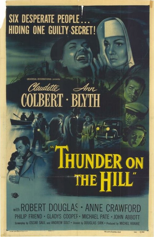 Обложка (Постер) Гром на холме / Thunder on the Hill (1951) SATRip Обложка (Постер) Гром на холме / Thunder on the Hill (1951) SATRip