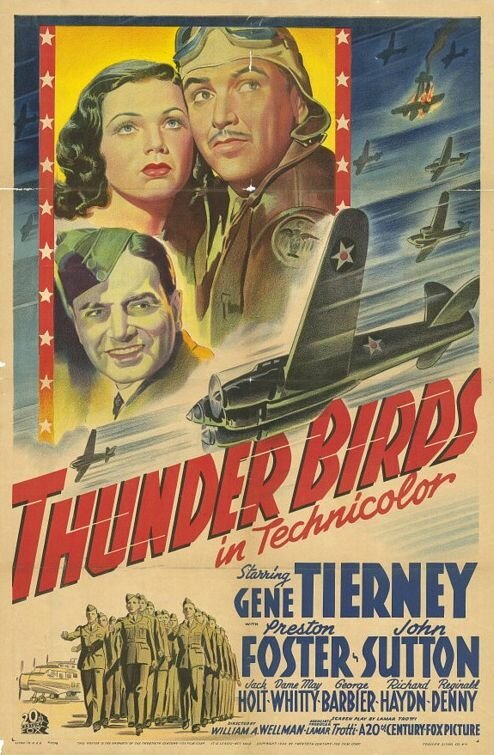 Обложка (Постер) Гром птиц [Солдаты воздуха] / Thunder Birds: Soldiers of the Air (1942) SATRip