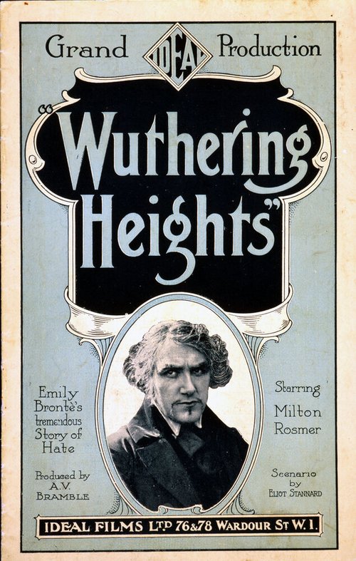 Обложка (Постер) Грозовой перевал / Wuthering Heights (1920) SATRip