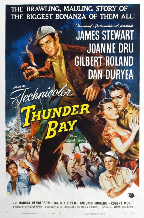 Обложка (Постер) Грозовой залив / Thunder Bay (1953) SATRip Обложка (Постер) Грозовой залив / Thunder Bay (1953) SATRip