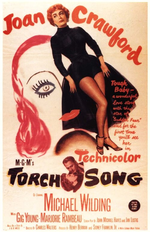 Обложка (Постер) Грустная песня / Torch Song (1953) SATRip
