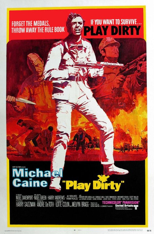 Обложка (Постер) Грязная игра / Play Dirty (1969) SATRip Обложка (Постер) Грязная игра / Play Dirty (1969) SATRip