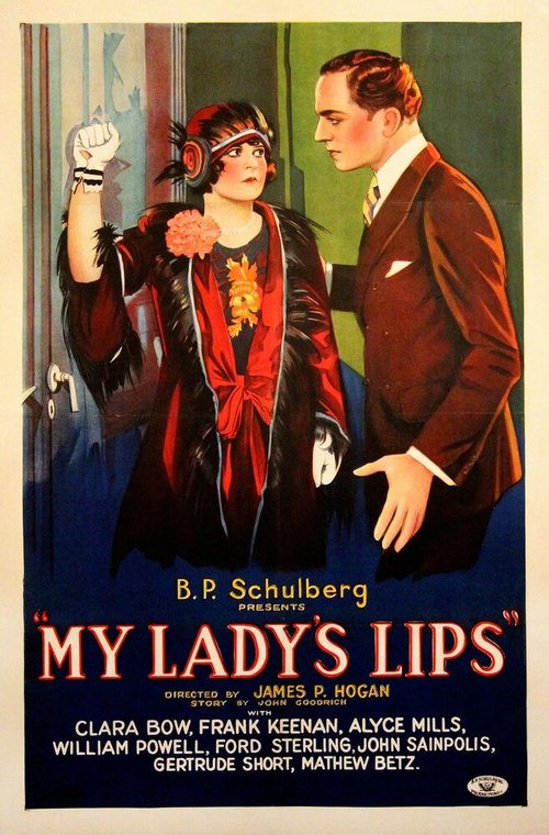Обложка (Постер) Губы моей леди / My Lady's Lips (1925) SATRip