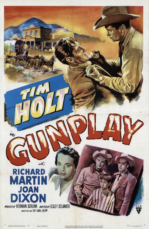 Обложка (Постер) Gunplay (1951) SATRip Обложка (Постер) Gunplay (1951) SATRip