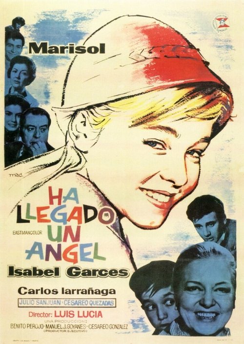 Обложка (Постер) Ha llegado un ángel (1961) SATRip Обложка (Постер) Ha llegado un ángel (1961) SATRip