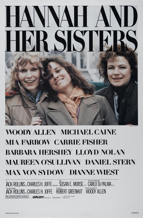 Обложка Ханна и её сестры / Hannah and Her Sisters (1986) 