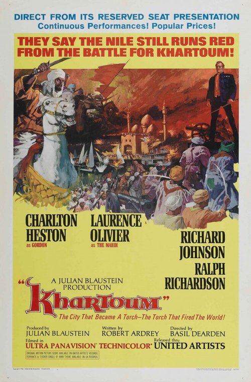 Обложка (Постер) Хартум / Khartoum (1966) SATRip Обложка (Постер) Хартум / Khartoum (1966) SATRip