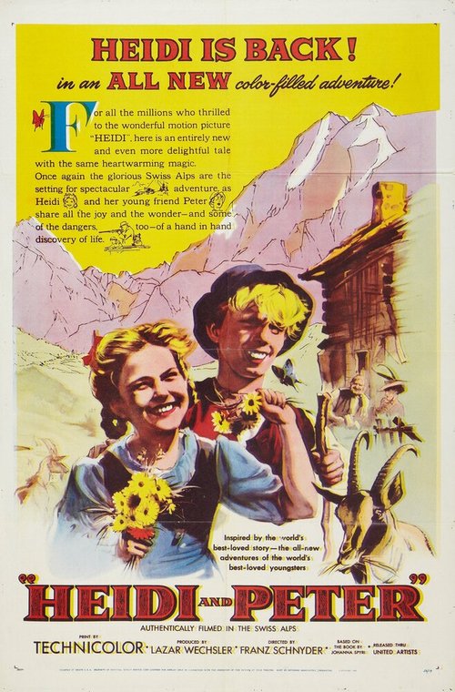 Обложка (Постер) Хайди и Петер / Heidi und Peter (1955) SATRip Обложка (Постер) Хайди и Петер / Heidi und Peter (1955) SATRip