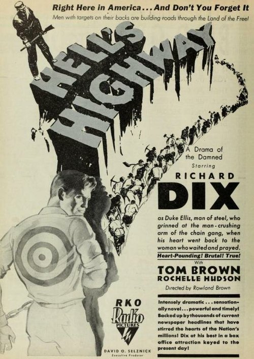 Обложка (Постер) Hell's Highway (1932) SATRip