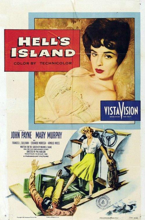 Обложка (Постер) Hell's Island (1955) SATRip Обложка (Постер) Hell's Island (1955) SATRip