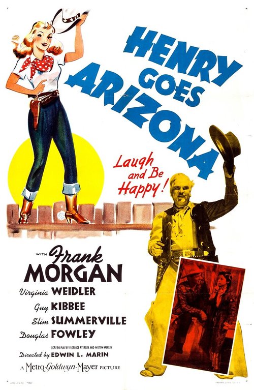 Обложка (Постер) Henry Goes Arizona (1939) SATRip Обложка (Постер) Henry Goes Arizona (1939) SATRip