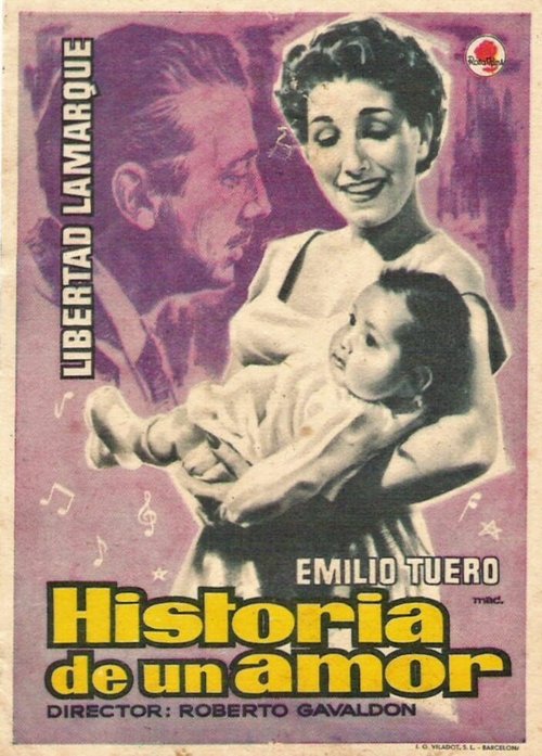 Обложка (Постер) Historia de un amor (1956) SATRip Обложка (Постер) Historia de un amor (1956) SATRip