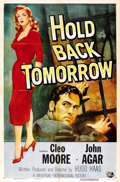 Обложка (Постер) Hold Back Tomorrow (1955) SATRip Обложка (Постер) Hold Back Tomorrow (1955) SATRip