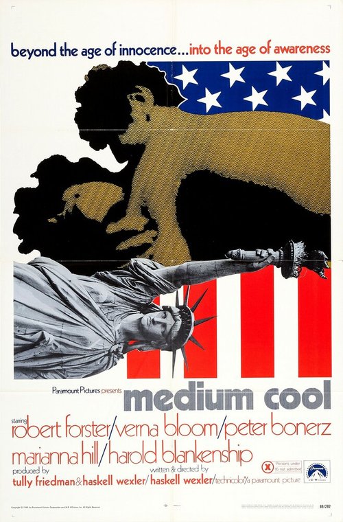 Обложка (Постер) Холодным взором / Medium Cool (1969) SATRip Обложка (Постер) Холодным взором / Medium Cool (1969) SATRip