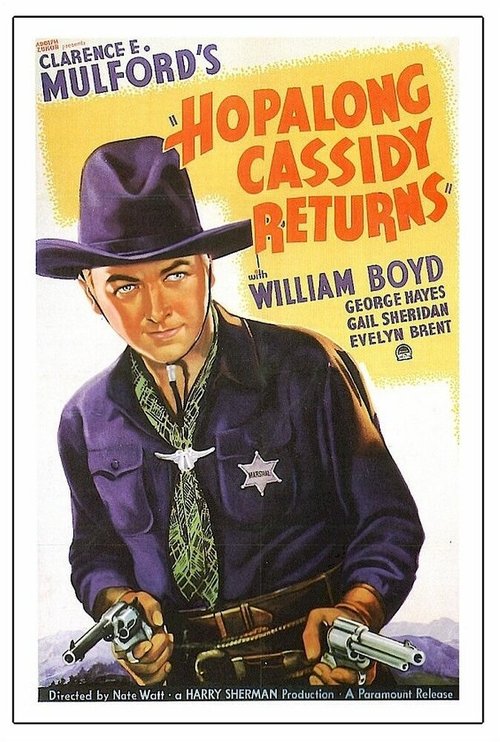 Обложка (Постер) Хопэлонг Кэссиди возвращается / Hopalong Cassidy Returns (1936) SATRip