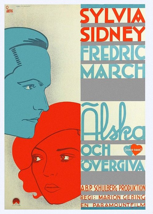 Обложка (Постер) Хорошая женщина / Good Dame (1934) SATRip