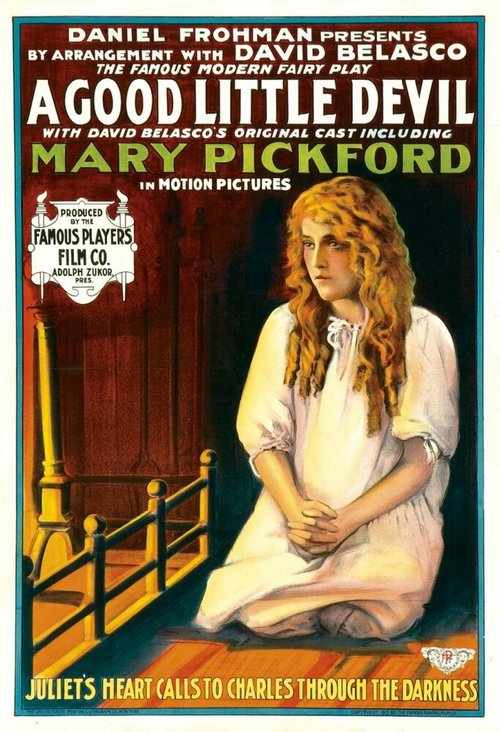 Обложка (Постер) Хорошенький дьяволёнок / A Good Little Devil (1914) SATRip