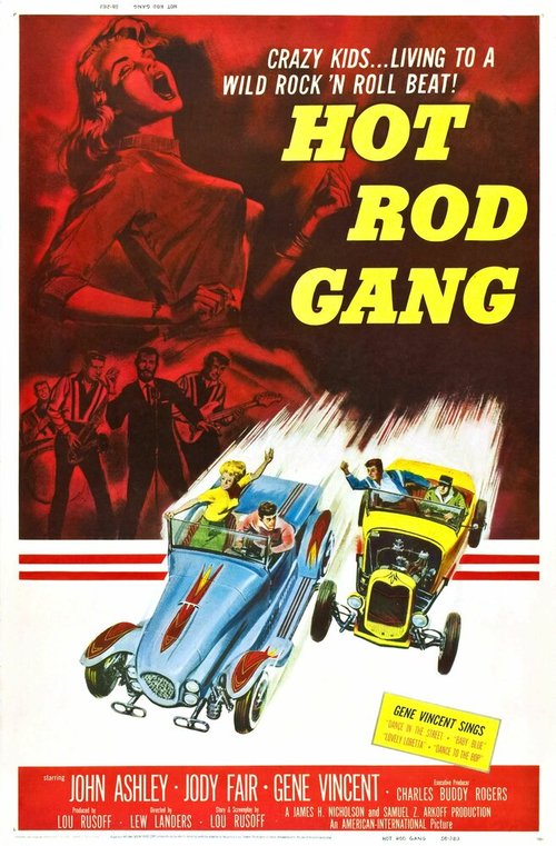 Обложка (Постер) Hot Rod Gang (1958) SATRip Обложка (Постер) Hot Rod Gang (1958) SATRip