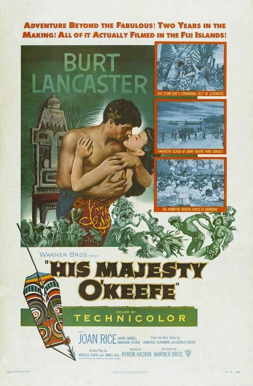 Обложка (Постер) Хозяин острова О'Киф / His Majesty O'Keefe (1954) SATRip Обложка (Постер) Хозяин острова О'Киф / His Majesty O'Keefe (1954) SATRip