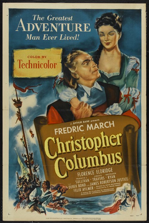 Обложка (Постер) Христофор Колумб / Christopher Columbus (1949) SATRip Обложка (Постер) Христофор Колумб / Christopher Columbus (1949) SATRip