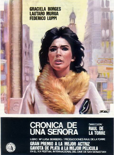 Обложка (Постер) Хроника жизни одной сеньоры / Crónica de una señora (1971) SATRip Обложка (Постер) Хроника жизни одной сеньоры / Crónica de una señora (1971) SATRip